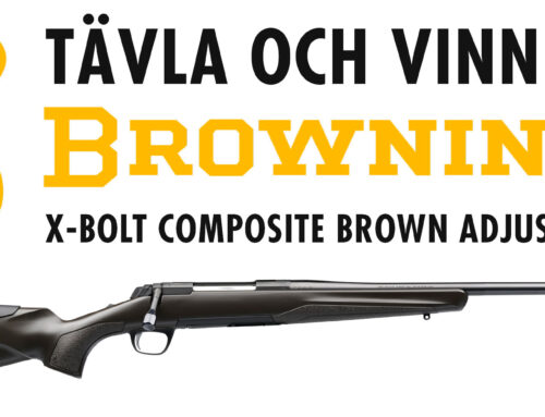 Avslutad: Vinn en Browning X-Bolt Composite Brown Adjustable