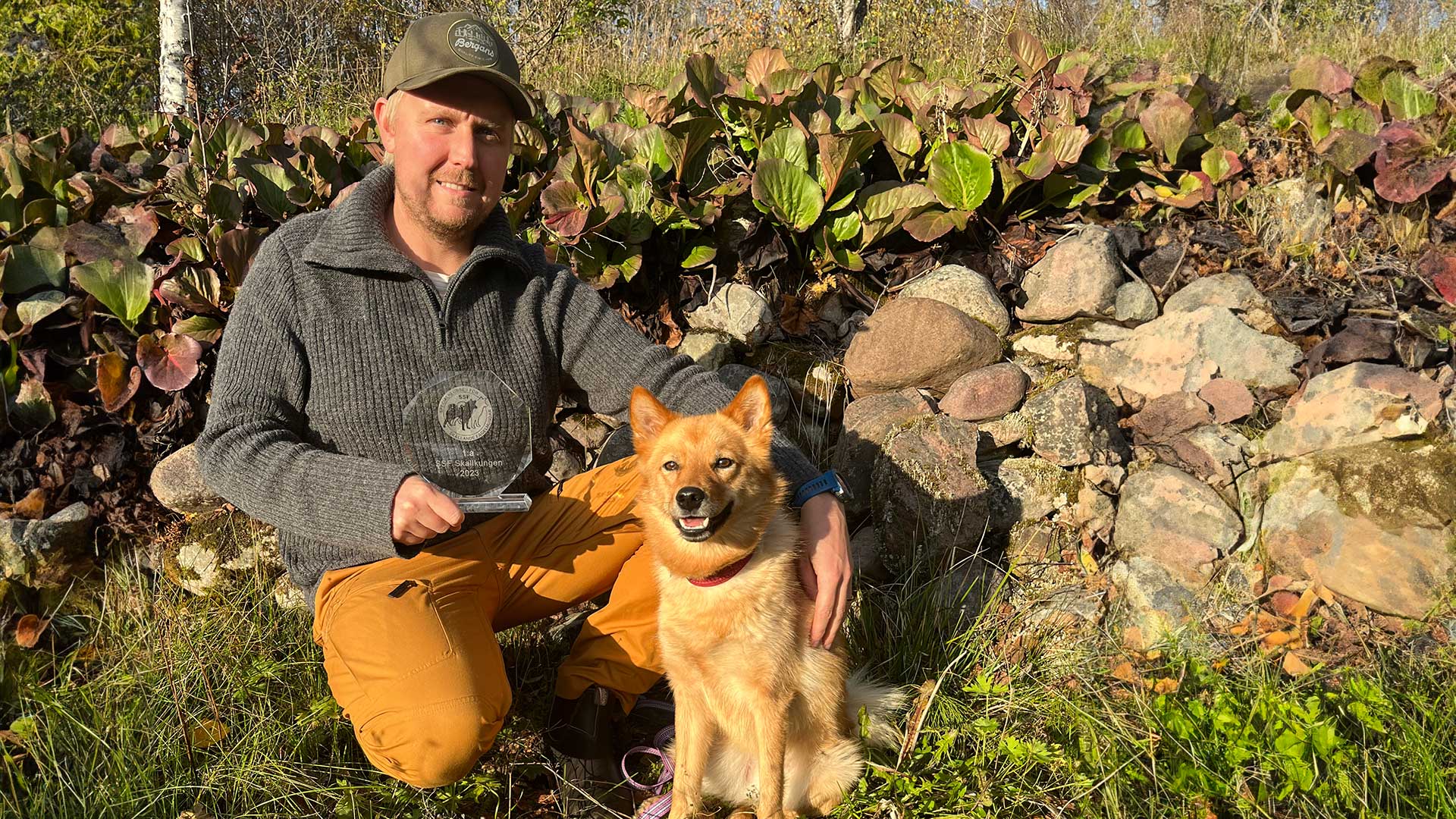 Näverbergets Foxy och Olle Gunnarsson