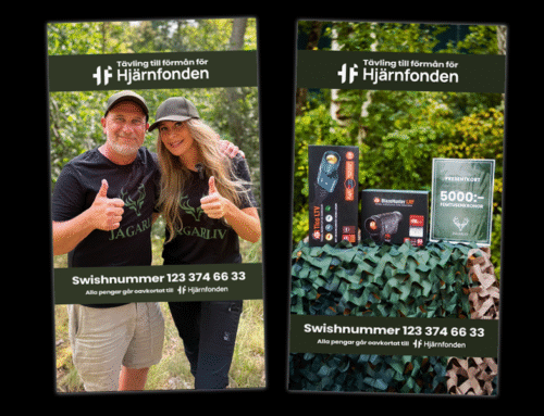 Bidra till Hjärnfonden – och vinn fina priser med Jägarliv och Markoolio